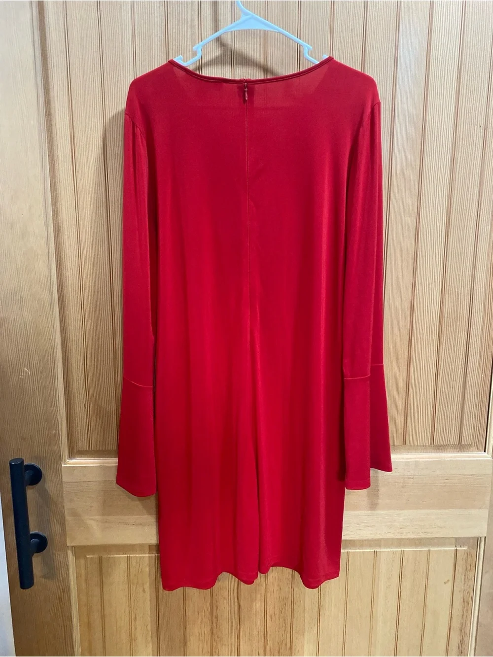 Michael Kors Red Long Sleeve Dress